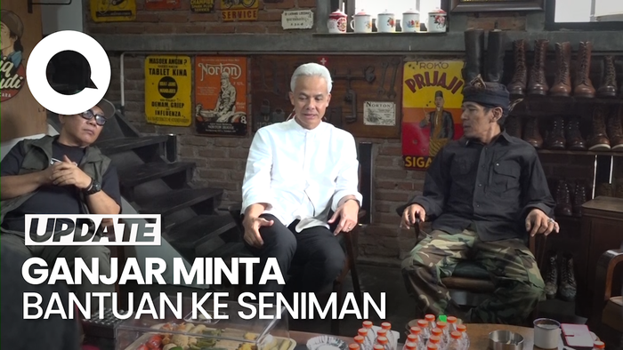 Ganjar Minta Bantuan ke Seniman Bandung Bikin Strategi Kembangkan Budaya