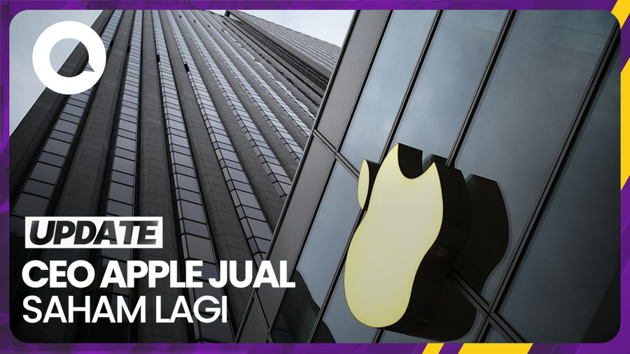 Jual Sebagian Saham, CEO Apple Cuan Rp 677 Miliar 