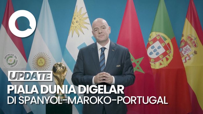 Pertama Kali! Piala Dunia 2030 Digelar di Tiga Benua