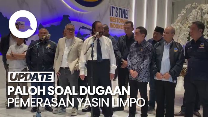 Surya Paloh Angkat Bicara soal Dugaan Yasin Limpo Diperas Pimpinan KPK
