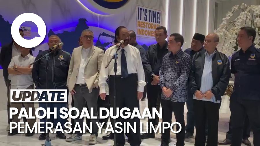 Surya Paloh Angkat Bicara soal Dugaan Yasin Limpo Diperas Pimpinan KPK