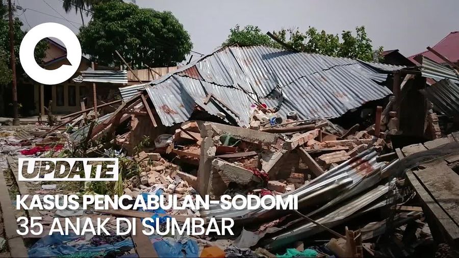 Rumah Pelaku Pencabulan-Sodomi 35 Anak di Sumbar Dihancurkan Massa