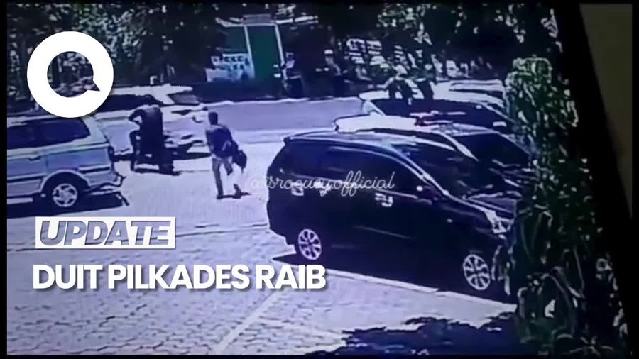 Detik-detik Perampok Gondol Duit Anggaran Pilkades di Demak