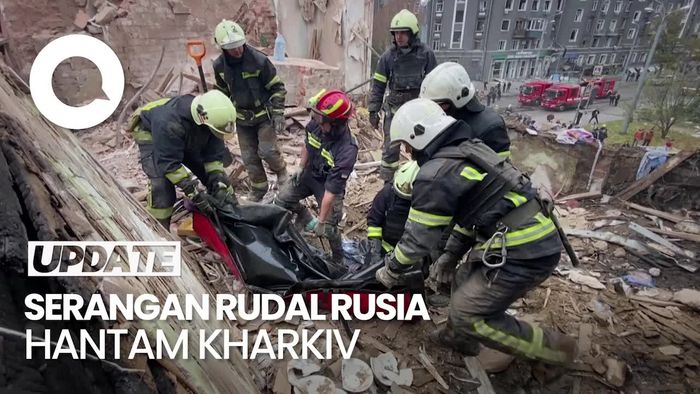 Rudal Rusia Hantam Kharkiv, 1 Bocah Tewas-23 Luka-luka