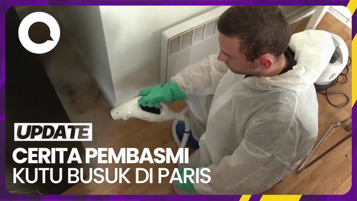 Beban Kerja Pembasmi Padat gegara Kutu Busuk di Paris