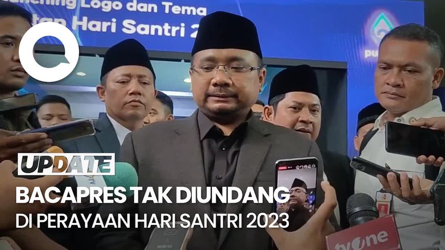 Hari Santri Bakal Digelar di Surabaya, Menag Tak Undang Bacapres
