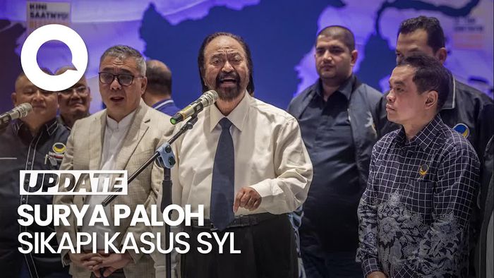 Sederet Pernyataan Surya Paloh soal Kasus Mentan SYL