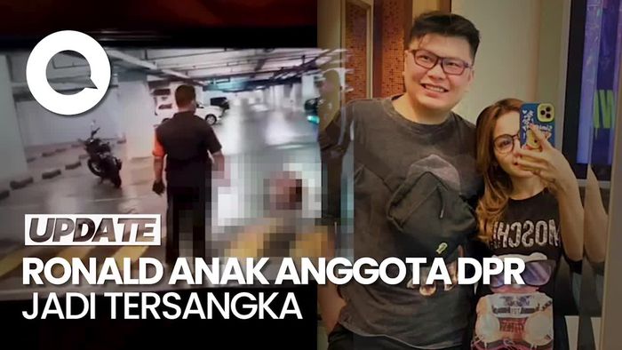 Ronald Anak Anggota DPR Penganiaya Dini Jadi Tersangka