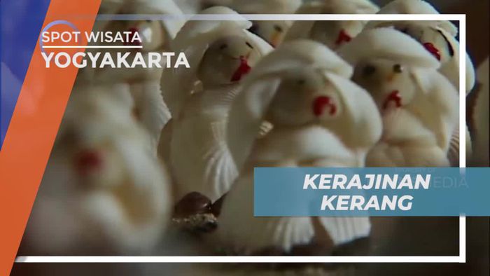 Melihat Kreasi Cantik Kerajinan Kerang di Wonosari Yogyakarta