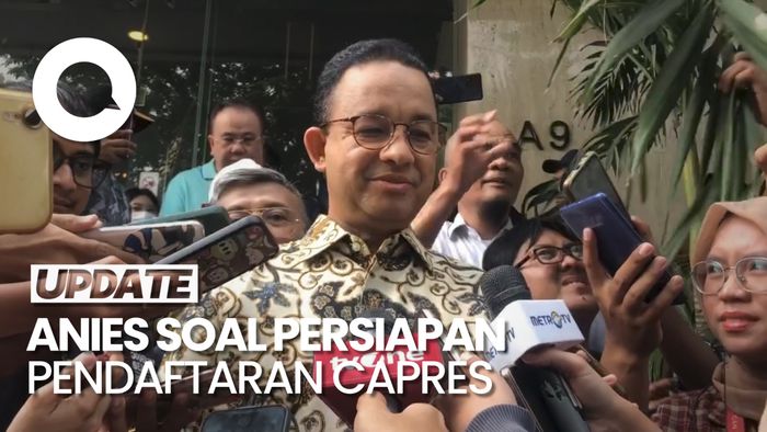 Anies soal Pendaftaran Capres: Insya Allah Paling Pagi Kita Daftar