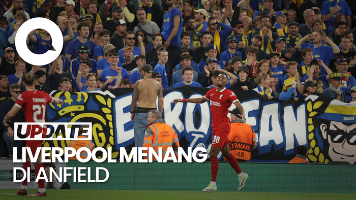 Hasil Liga Europa: Liverpool Menang 2-0 Lawan Union SG