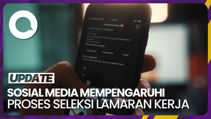 Pengaruh Akun Media Sosial pada Seleksi Lamaran Kerja
