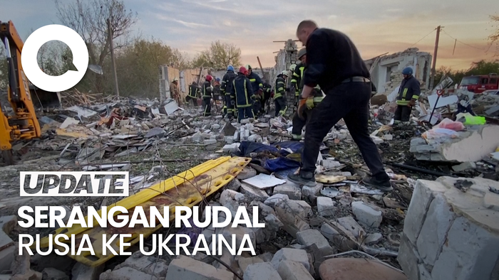 Rudal Rusia Hantam Desa di Ukraina, 51 Orang Tewas