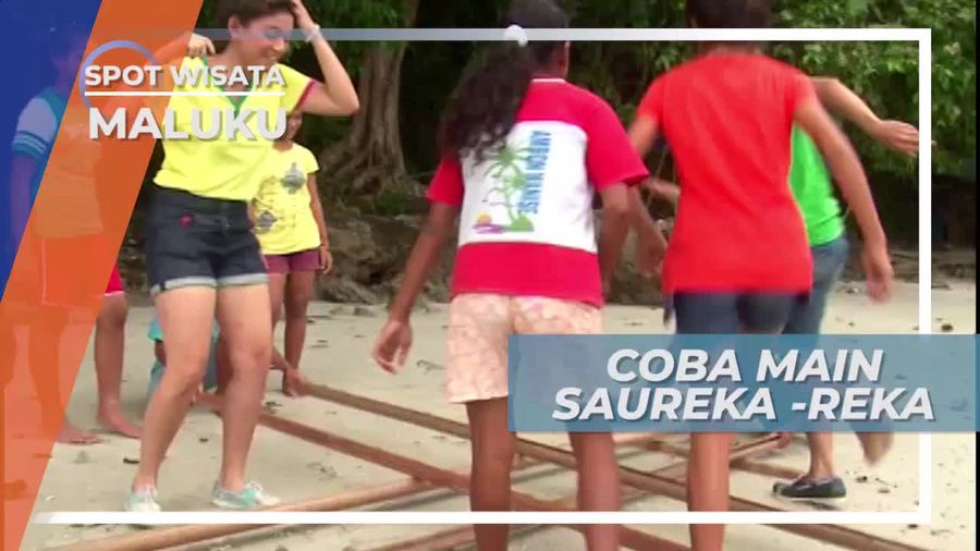 Mencoba Bermain Saureka-reka, Konsentrasi Mengikuti Ritme Musik, Maluku