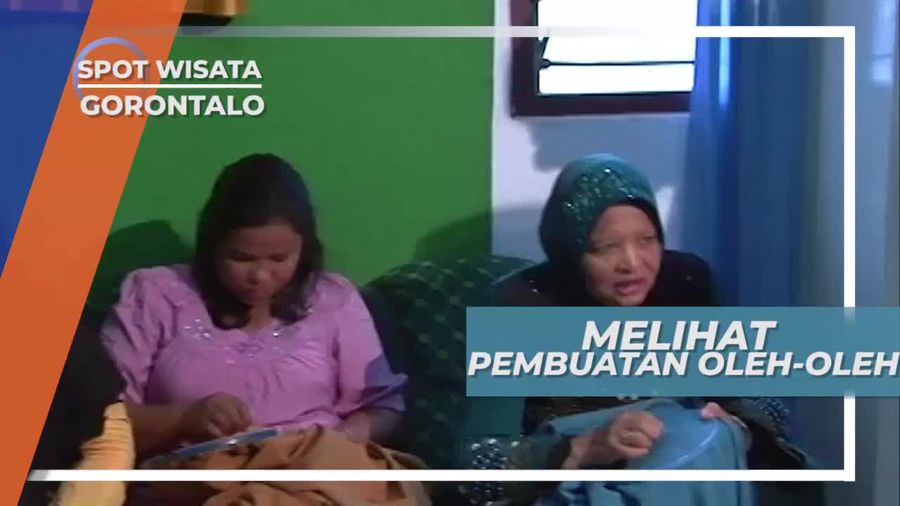 Melihat Secara Langsung Pembuatan Kain Sulam Khas Gorontalo