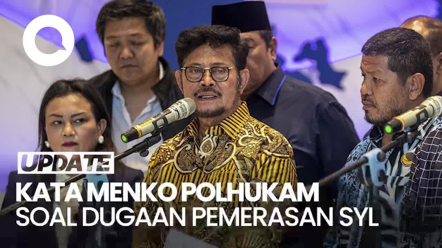 Komentar Mahfud soal Dugaan SYL Diperas Pimpinan KPK