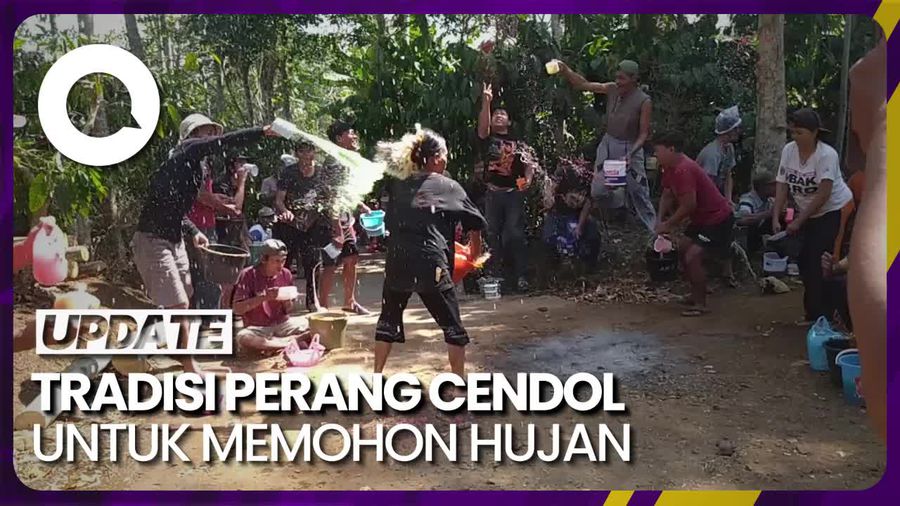 Tradisi Perang Cendol Dawet di Temanggung untuk Memohon Hujan