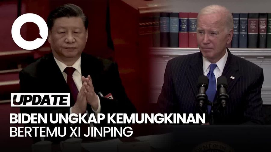 Biden Ungkap Kemungkinan Bertemu Xi Jinping Pada November