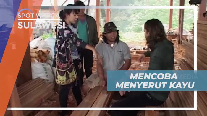 Belajar Menyerut Kayu Bersama Ahlinya, Sulawesi Utara