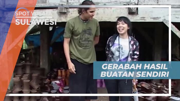 Melihat Gerabah Hasil Buatan Sendiri, Minahasa