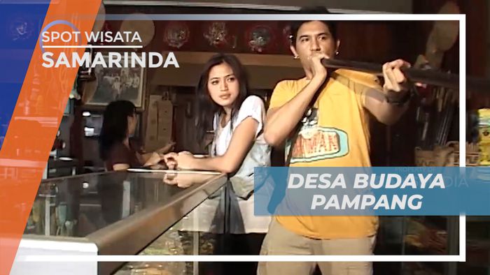 Menjelajahi Tanah Borneo, Mengunjungi Desa Budaya pampang, Samarinda