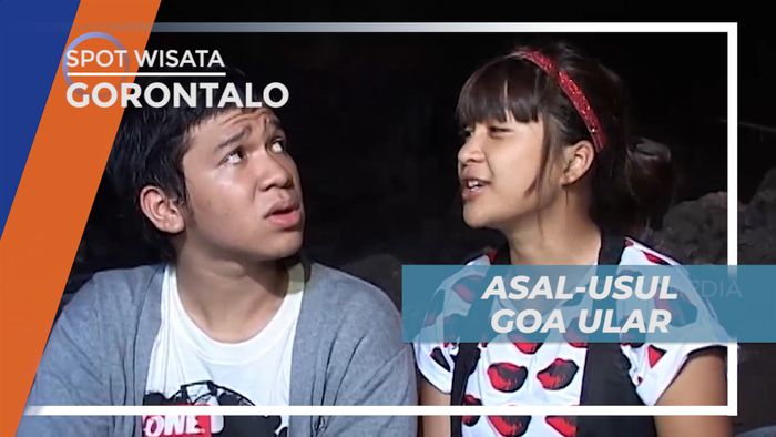 Serunya Memasuki Bagian Dalam Goa Ular, Gorontalo