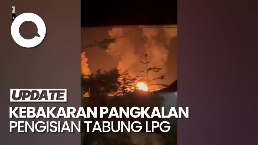 Pangkalan Pengisian Tabung Gas LPG di Konawe Terbakar, 4 Karyawan Luka-luka