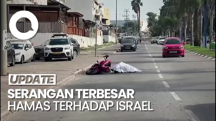 Mayat-mayat Bergelimpangan di Jalanan Israel Buntut Serangan Hamas