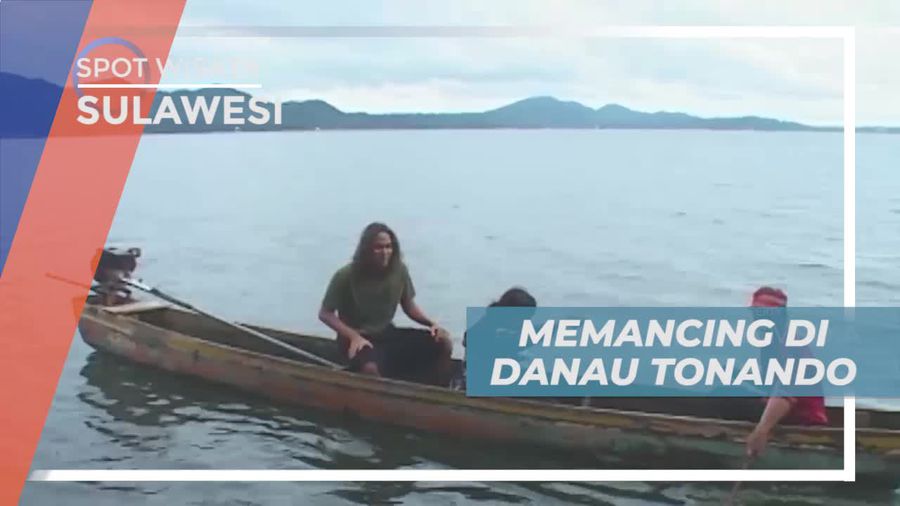 Siapkan Umpan, Memancing Ikan Poco di Danau Tondano Sulawesi Utara