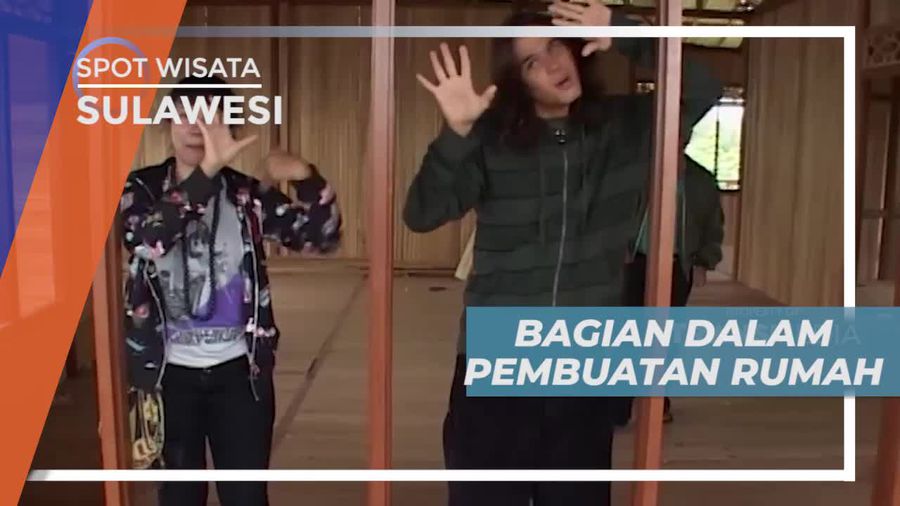 Menghirup Aroma Wangi Bagian Dalam Rumah Tradisional, Sulawesi Utara