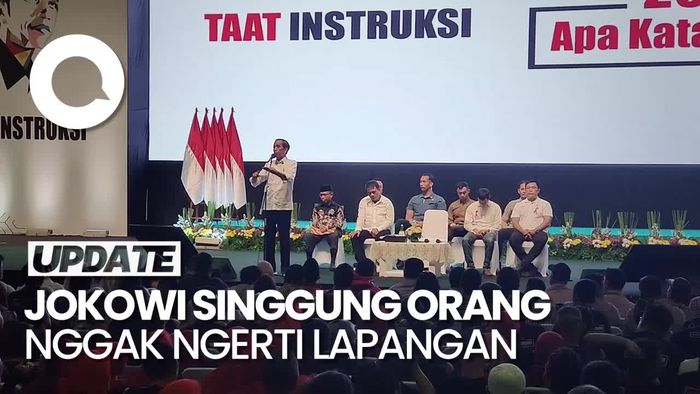 Jokowi Sebut RI Negara Besar: Kadang Orang Tak Ngerti Lapangan Lihat Memudahkan