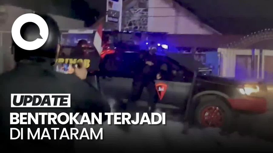 Bentrokan di Mataram: 9 Orang Diamankan, Polisi Usut Dugaan Provokator
