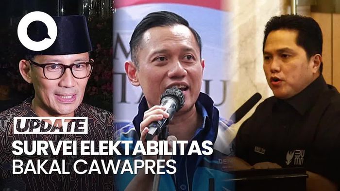 Survei Cawapres Poltracking: Erick Thohir Unggul, Disusul Sandiaga-AHY