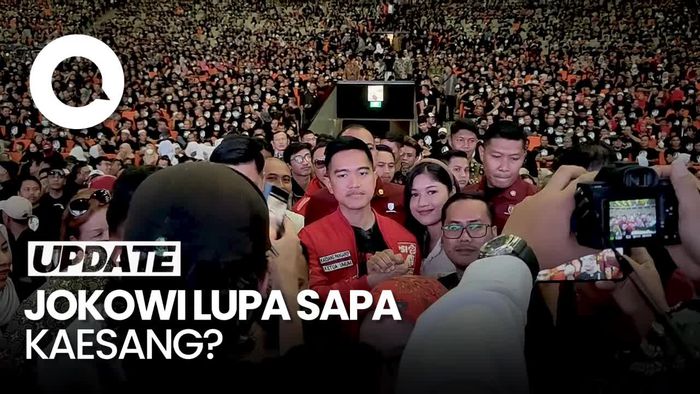 Kala Jokowi Tak Sapa Kaesang saat Sambutan Konsolidasi Relawan di Bogor