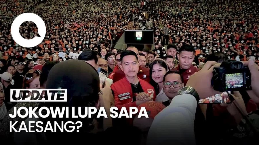 Kala Jokowi Tak Sapa Kaesang saat Sambutan Konsolidasi Relawan di Bogor