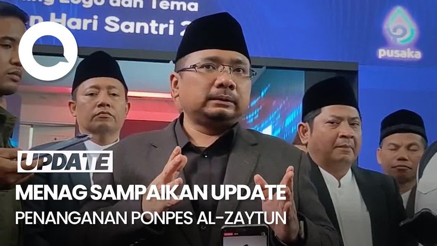 Menag Yaqut Ungkap Perkembangan Penanganan Kasus Ponpes Al-Zaytun
