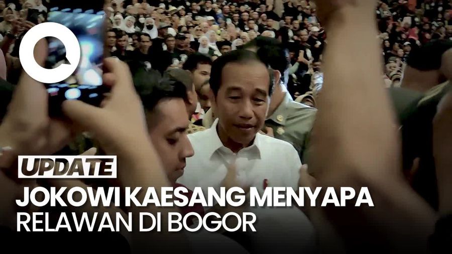 Jokowi hingga Kaesang Hadiri Konsolidasi Relawan di Sentul Bogor