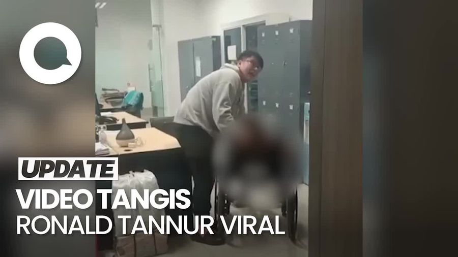 Viral! Tangis Histeris Ronald Tannur Setelah Aniaya Dini hingga Tewas