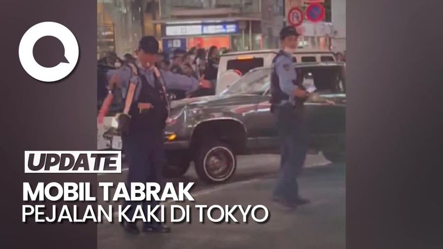 Pemobil Tabrak Pejalan Kaki di Tokyo Jepang, 7 Orang Terluka