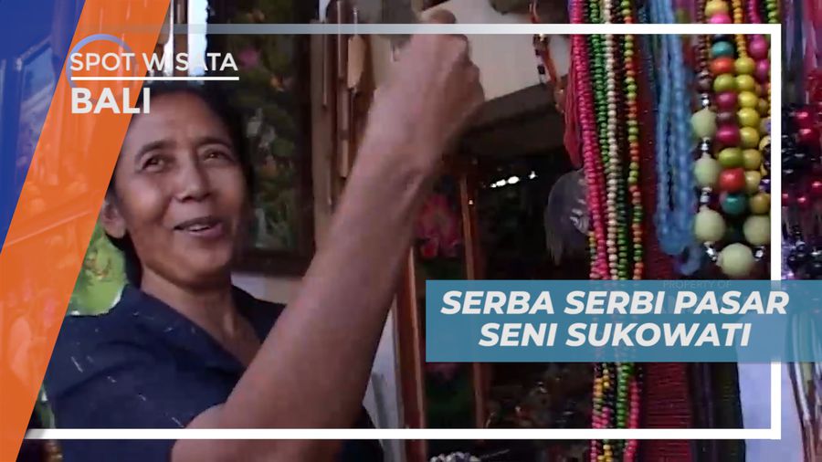 Tawar-menawar Harga Aksesoris Unik di Pasar Seni Sukowati, Bali