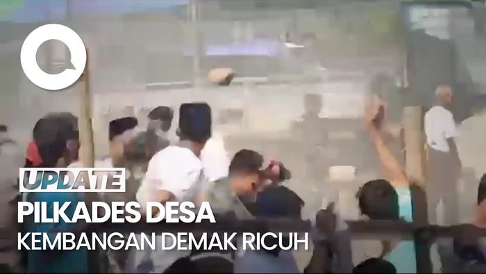 Pilkades di Kembangan Demak Ricuh, Pendukung Saling Lempar Batu