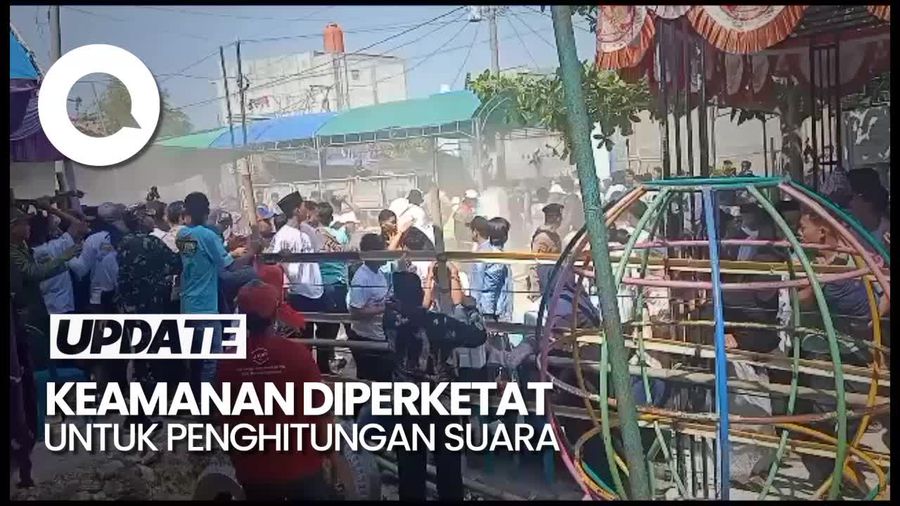 Polisi Perketat Kemananan Usai Pilkades di Kembangan Demak Ricuh