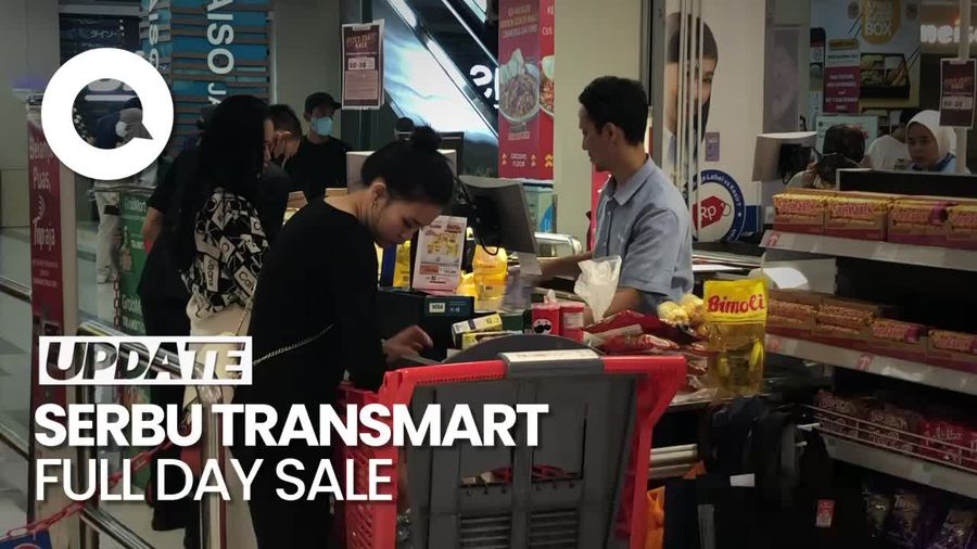 Merapat! Transmart Full Day Sale 50%+20% Tinggal 3 Jam Lagi