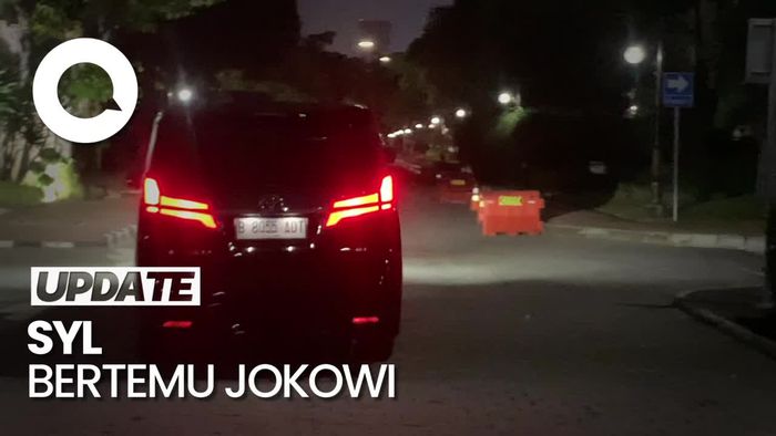 Syahrul Yasin Limpo Tiba di Istana untuk Bertemu Presiden Jokowi