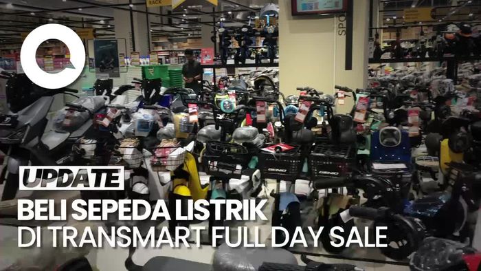 Beli Sepeda Listrik Lebih Murah di Transmart Full Day Sale!