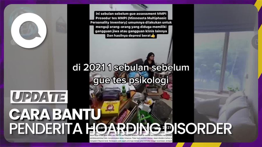 Ini yang Dilakukan Jika Temui Penderita Hoarding Disorder
