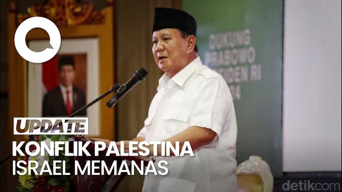 Batal Hadiri Acara Maulid Nabi, Prabowo Ratas Konflik Palestina-Israel