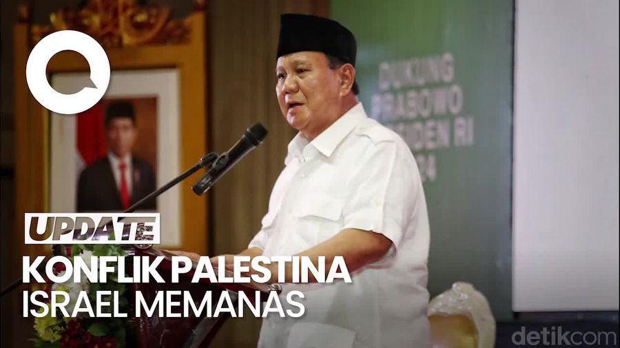 Batal Hadiri Acara Maulid Nabi, Prabowo Ratas Konflik Palestina-Israel