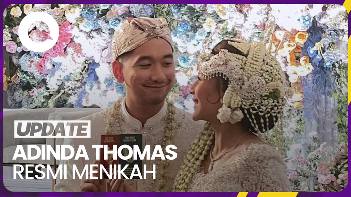 Sah! Adinda Thomas Resmi Menikah dengan Kekasih