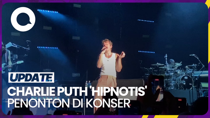 Sederet Aksi Panggung Charlie Puth di The Charlie Live Experience Jakarta